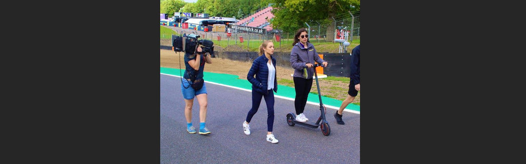 How an Electric Scooter makes Race Days and Track Days Easier
